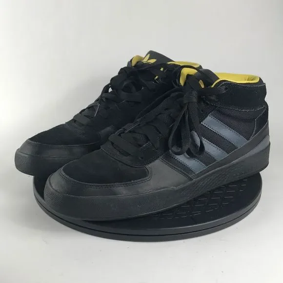 Adidas Men\'s Black and Yellow Athletic Shoes Size 13 s-l400.jpg main image 3